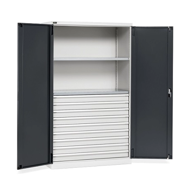 Vendita online Armadio PERFOM con porte battenti e 9 cassetti mm.1193x555x2000H (Rif.1700)